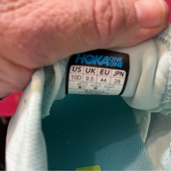 HOKA One One M Mach 4 Teal Green 10D Running Shoes F272211 Mens BGEPR - Picture 5 of 5